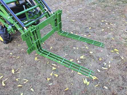 40" Fork Kit - Powder Coated Green / Non-Assembled